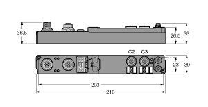 用于PROFIBUS-DP的piconet独立模块 SDPB-0002D-1002图片