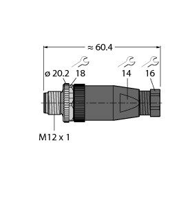 用于传感器和执行器的附件 BS8141-0/PG9图片