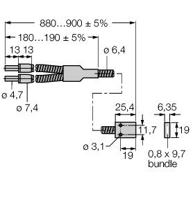 玻璃光纤 T-BR23S图片