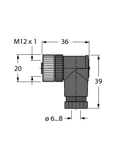 用于传感器和执行器的附件 B8281-0图片