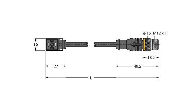 CI型 阀接插件 VC9S22-T80E-0.3-RSC5.31T/TXL图片