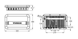 读写头 TN-UHF-Q180L300-CHN-LNX图片