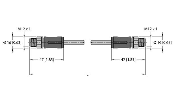工业用以太网线 RSSX-RSSX-8814-5M图片