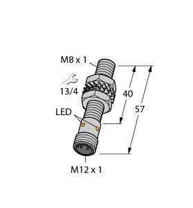 电感式传感器 BI1.5U-EG08-AN6X-H1341图片