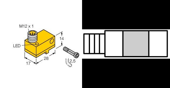 磁感应传感器 BIM-NST-Y1X-H1141图片