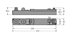 用于PROFIBUS-DP的piconet独立模块 SDPB-10S-1004图片