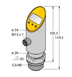 压力传感器 (齐平膜片) PS01VR-606-2UPN8X-H1141图片