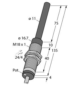 电感式传感器 WI70-M18-LIU5图片