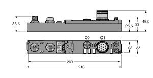 用于PROFIBUS-DP的piconet独立模块 SDPB-10S-1001图片