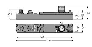 用于PROFIBUS-DP的piconet独立模块 SDPB-10S-1005图片