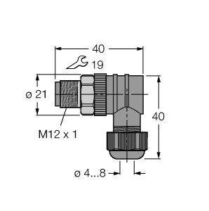 用于传感器和执行器的附件 BSV8240-0/9图片