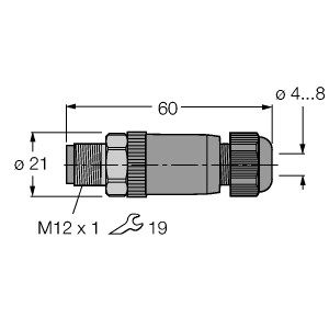 用于传感器和执行器的附件 BSV8140-0/9图片
