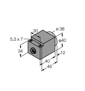 电感式传感器 NI25-CQ40-L1131/S1102图片
