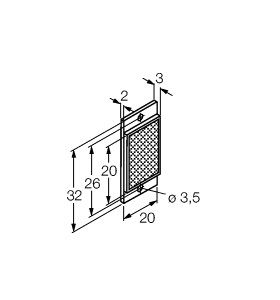 反射板 T-BRT-32X20AM图片