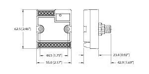 用于将数字信号连接到IO-Link主站的I/O集线器 FIL20-8DXP-E图片