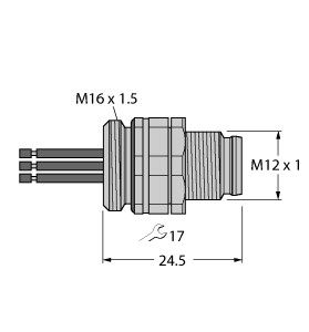现场总线系统附件 EC-FSDW4.54-0.5/16图片