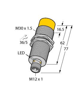 感应式耦合器 NICP-M30-IOL2P8X-H1141图片