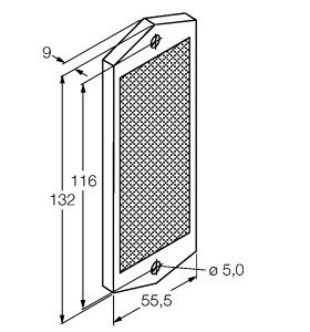 反射板 T-BRT-100X55A图片