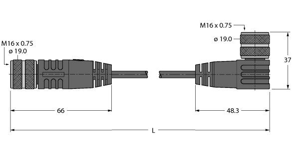 执行器和传感器线缆 BKM-BKWM14-E03-1.2/S90 (OBS)图片