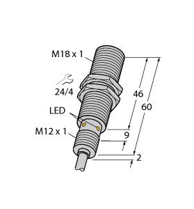 电感式传感器 BI8U-EM18MWD-VP6X图片