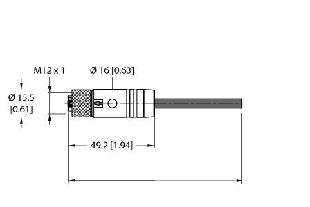 M12电源线 RKP54PLB-10/TXG图片