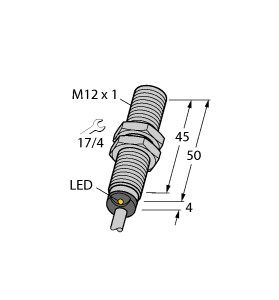 电感式传感器 BI4-M12-AP6X图片