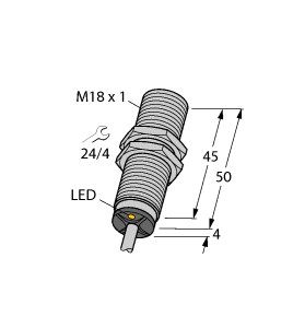 电感式传感器 BI5-M18-AN6X图片