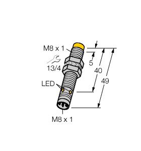 电感式传感器 NI6U-EG08-RP6X-V1131图片