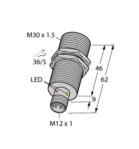 电感式传感器 BI15U-M30-AN6X-H1141图片