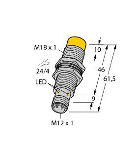 电感式传感器 NI12U-M18M-VP4X-H1141图片
