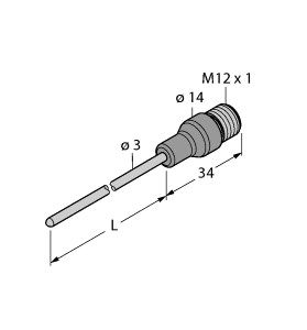 温度检测 TP-203A-CF-H1141-L250图片