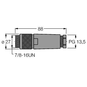 现场总线系统附件 FW-ARSPM0418-P-S-1012图片