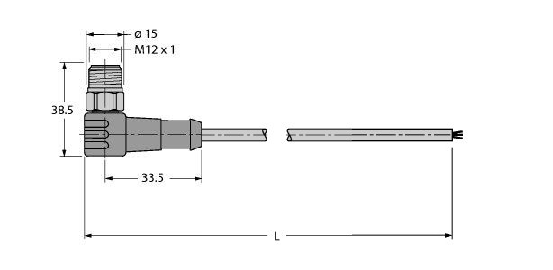 用于总线系统的总线电缆 WSCV-FBY48OG-5M/5D图片