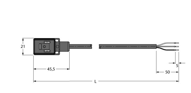 B型阀式接插件 VBS02-A80E-10/TEL图片
