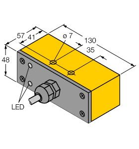 电感式传感器 NI30-Q130-VN4X2图片