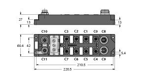 Compact multiprotocol I/O module for Ethernet FGEN-OM16-5001图片
