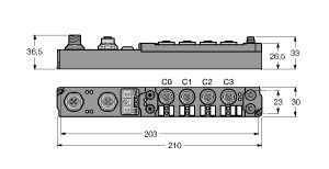 用于DeviceNet的piconet耦合模块 SDNL-0404D-1004图片