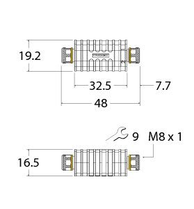 执行器/传感器电缆附件 AD-MFK3-MFK3图片