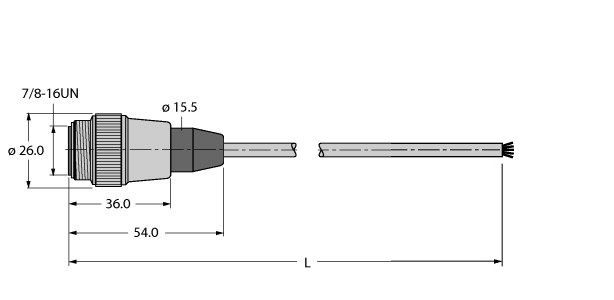电源线/PUR RSM52-4M图片