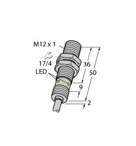 电感式传感器 BI4U-EM12WD-AN6X图片