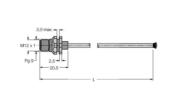 工业用以太网线 FSSD 841-0.5M图片