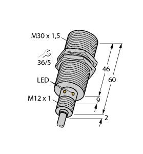 电感式传感器 BI15U-EM30WD-AN6X图片