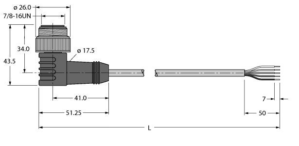 CAN总线电缆（DeviceNet、CANopen） WSM 5711-10M图片