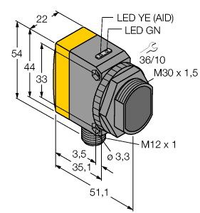 光电传感器 BSO600-BT30-ANP6X2-H1151图片