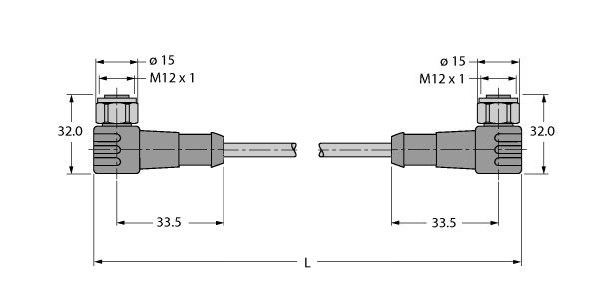 用于总线系统的总线电缆 WKCV-WKCV-FBY48OG-10M/5D图片
