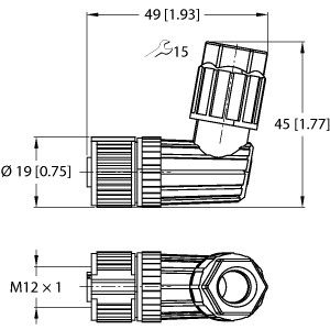 用于传感器和执行器的附件 FW-EWKPM0426-SA-P-0408图片