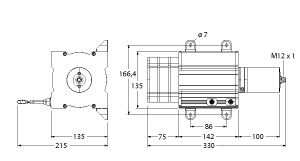 针脚4传感器输出 DW30000-135-7E-H1441图片