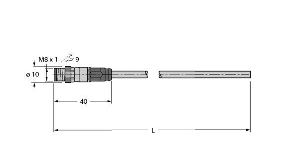 工业用以太网线 PSGS4M-4414-10M图片