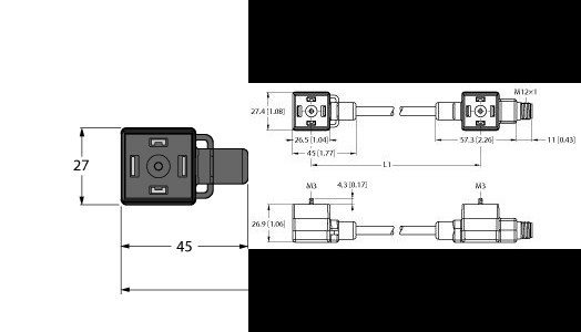 Ventilstecker VAS22-S80E-0.4-DAS22-S-FS5.432/TXL图片